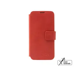 FIXED Kožené pouzdro typu kniha ProFit pro Samsung Galaxy A56 5G červené