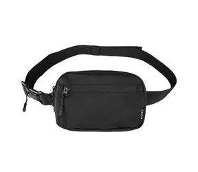 FIXED Taštička okolo pasu s kapsami Camino Belt černá
