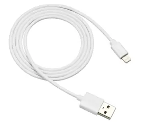 CANYON CNS-MFICAB01W bílá / nabíjecí kabel / USB 2.0 - Lightning / 1m