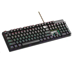 CANYON CND-SKB4-CS / herní drátová klávesnice / mechanická / RGB / 104 kláves / CZ/SK layout  