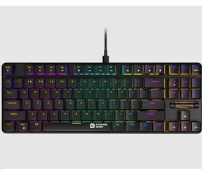 CANYON CND-SKB50-CS / Herní drátová klávesnice / mechanická / RGB / 87 kláves / CZ/SK layout