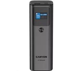 CANYON CNE-CPB2010DG šedá / Powerbanka / 27000mAh / PD 140W / 2x USB-C / 1x USB-A
