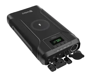 Sandberg Survivor Powerbanka 7v1 černá / 76800mAh / PD 100W / svítilna / 2x USB-C & 1x USB-A & 1x DC