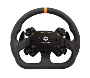 Simucube Valo GT-23 Wireless kožený herní volant s průměrem 320mm černá