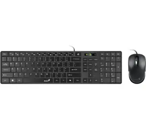 GENIUS Slimstar C126 černá / Drátový set / Copilot / USB / CZ+SK layout