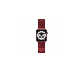 LAUT Steel LOOP řemínek na Apple Watch 38 & 40 mm červená