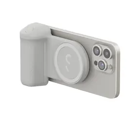 ShiftCam SnapGrip Pro bílá / Foto nástavec se spouští & powebanka / MagSafe