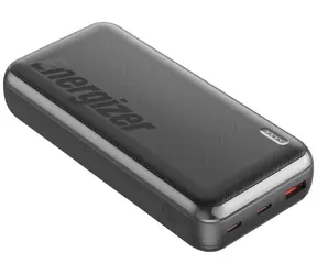 Energizer UE20055PQ powerbanka černá / 20000mAh / 22.5W (20W) / 5V / 3A / 2x USB-C & 1x USB-A