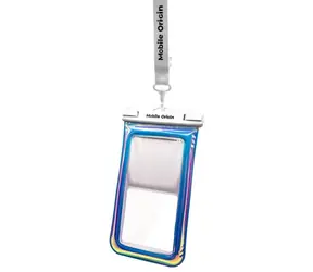 Mobile Origin Waterproof Floating Case 6,8"- glitter/bílá / vodotěsné univerzální pouzdro