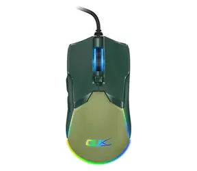 Genius GX GAMING Scorpion M700 zelená / Herní optická myš / 7200 DPI / 6 tlačítek / RGB / USB