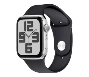 OBAL:ME Silikonový Řemínek pro Apple Watch 42-49mm M-L Black