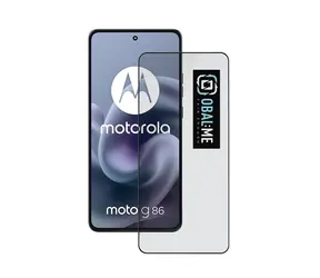 OBAL:ME 5D Tvrzené Sklo pro Motorola G86/G86 Power Black