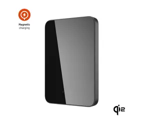 FIXED Powerbanka MagZen 5 Crystal s bezdrátovým nabíjením se standardem Qi2 a podporou MagSafe 5 000 mAh černá