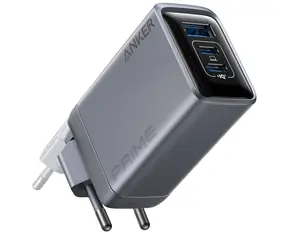 Anker Prime Nabíječka do sítě stříbrná / 2xUSB-C / 1xUSB / 100W