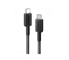 Anker 322 kabel černý / USB-C - USB-C / 0.9m / 40W 