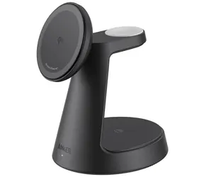 Anker MagGo B25M4 Bezdrátová nabíječka 3v1 černá / USB-C / 15W 