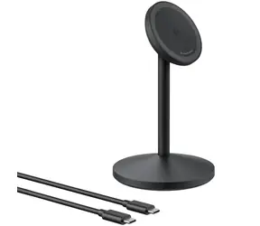 Anker MagGo A25X1 Bezdrátový nabíjecí stojánek černá / USB-C / 15W 