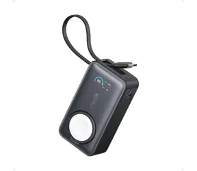 Anker MagGo 10000mAh černá / Bezdrátová powerbanka / 35W / s kabelem USB-C / USB-C