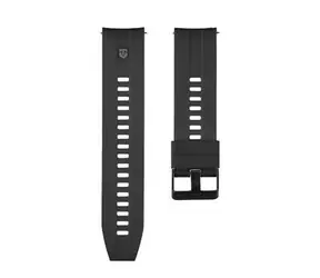 Tactical Quick Release Silikonový Řemínek 22mm Black