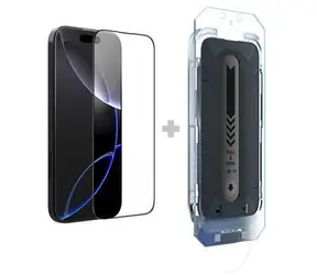 Nillkin Tvrzené Sklo 2.5D CP+ PRO Black pro Apple iPhone 16 Pro (s aplikátorem)