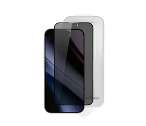 Epico ImpactBuffer Glass 3D DF pro iPhone 16 Pro/17 Ultra široké krytí s jednokrokovým aplikátorem proti prachu