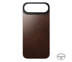 Nomad Magnetic Leather Back Magsafe zadni kryt pro Apple iPhone Air rustic brown (Horween)