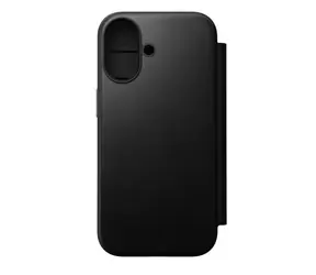 Nomad Modern Leather Folio pouzdro pro Apple iPhone 17 černá