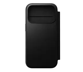 Nomad Modern Leather Folio pouzdro pro Apple iPhone 17 Pro černá