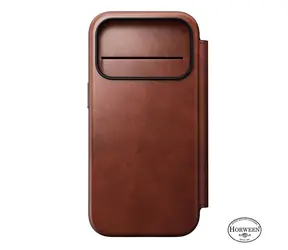 Nomad Modern Leather Folio pouzdro pro Apple iPhone 17 Pro olde Dublin (Horween)