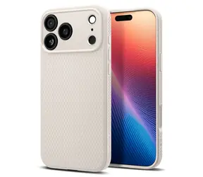Spigen Liquid Air zadní kryt pro Apple iPhone 17 Pro Max natural titanium