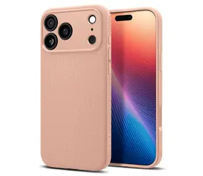 Spigen Liquid Air zadní kryt pro Apple iPhone 17 Pro Max rose titanium