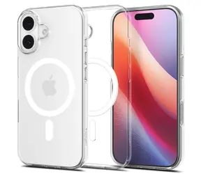 Spigen Liquid Crystal MagSafe zadní kryt pro Apple iPhone 17 čirá