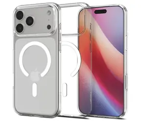 Spigen Liquid Crystal MagSafe zadní kryt pro Apple iPhone 17 Pro Max čirá