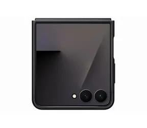 Samsung Ochranný kryt z veganské kůže Flip7 Black