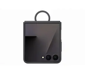 Samsung Silikonový kryt s držákem na prst Flip7 Black