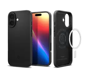 Spigen Thin Fit MagSafe ochranný kryt pro Apple iPhone 17 černá