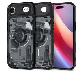 Spigen Ultra Hybrid MagSafe ochranný kryt pro Apple iPhone Air zero one black 