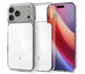 Spigen Ultra Hybrid T MagSafe ochranný kryt pro Apple iPhone 17 Pro Max bílá