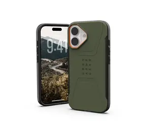 UAG Civilian Magsafe zadní kryt pro Apple iPhone 17 zelená