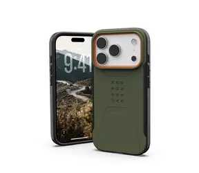 UAG Civilian Magsafe zadní kryt pro Apple iPhone 17 Pro zelená