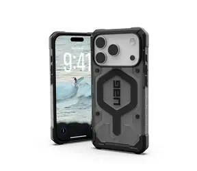 UAG Pathfinder Clear Magsafe zadní kryt pro Apple iPhone 17 Pro šedo-černá