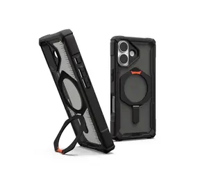 UAG Plasma XTE Magsafe zadní kryt pro Apple iPhone 17 Black/Pop Orange