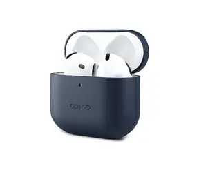 Epico Leather case Pouzdro pro Apple AirPods Pro 3 modrá
