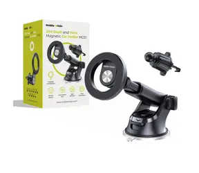 Mobile Origin 2in1 Dash and Vent Magnetic Car Holder černá / Magnetický 2v1 držák do auta / deska & ventilace
