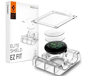 Spigen EliteShield EZ Fit 2 Pack Ochranná fólie pro Google Pixel Watch 4/3 (45mm)