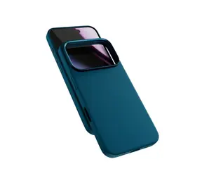 Epico Silicone Pro Mag+ Case kryt pro iPhone 17 Pro Qi2 & MagSafe kompatibilní modrá