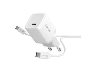 Epico Charger Bundle 30W PD nabíječka bílá / 1x USB-C + kabel