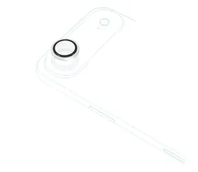Epico Aluminium Lens Protectors ochrana čoček fotoaparátu pro iPhone Air stříbrná
