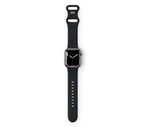 Epico Silikonový řemínek pro Apple Watch 42/44 mm černá