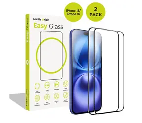 Mobile Origin EasyGlass iPhone 15/iPhone 16 Ochranné sklo / 2 kusy
